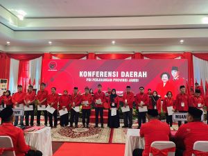 PDIP Tetapkan Pengurus Baru Tebo dan Jambi Periode 2025–2030