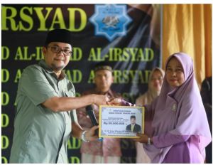 Ivan Wirata Salurkan Pokir Rp50 Juta untuk MDTA Al-Irsyad, Dorong Pendidikan Umum dan Agama Seimbang