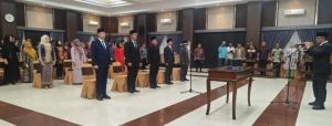 Lelang JPT Tuntas, Lima Pejabat Eselon II Resmi Dilantik Pemkab Tebo