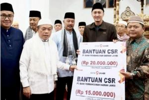 Bupati Monadi Dampingi Gubenur Jambi Safari Ramadhan di Lempur Kerinci 