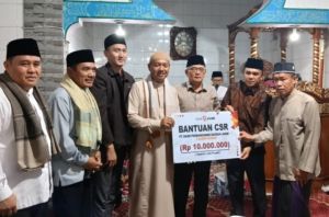 Wabup Murison bersama Sekda Safari Ramadhan ke Masjid Tanjung Tanah