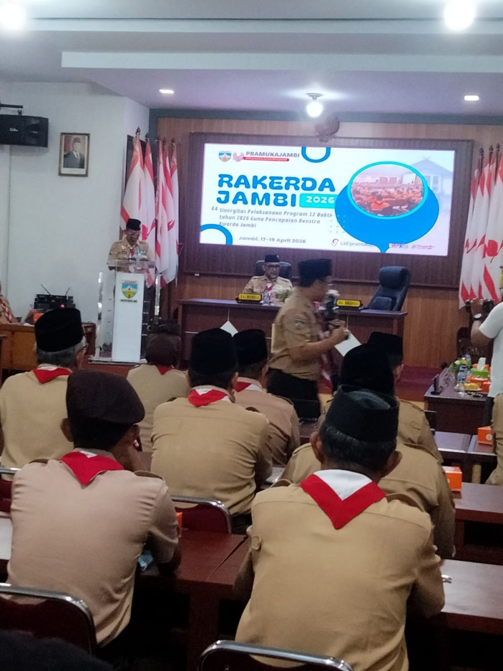 Rakerda Pramuka Jambi 2026 Digelar, Bahas Evaluasi dan Program Kerja
