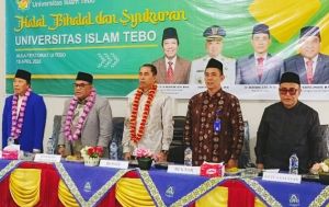 Universitas Islam Tebo Gelar Halal Bihalal dan Syukuran, Perkuat Sinergi Civitas Akademika