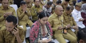 Bupati Tebo Hadiri Rakornas Mitigasi Kekeringan, Tegaskan Komitmen Ketahanan Pangan
