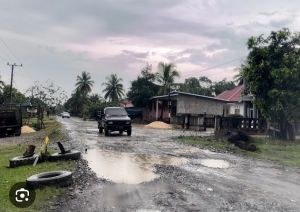 Jalan Padang Lamo Rusak Parah, Warga Keluhkan Aktivitas Terganggu