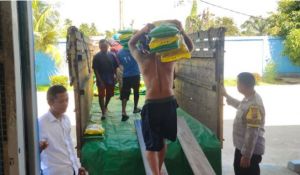 Polsek Rimbo Ulu Ambil 5 Ton Beras SPHP di Bulog, Dukung Program Pangan Murah untuk Warga Desa