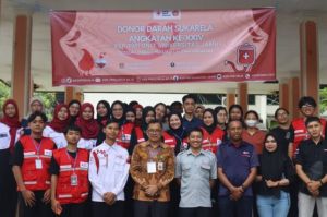 UNJA Gelar Donor Darah Sukarela Angkatan XXIV, Siapkan Inovasi Data Pendonor Digital