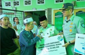 Wali Kota Jambi Serahkan Santunan Korban KRL Bekasi, Pastikan Hak Keluarga Terpenuhi