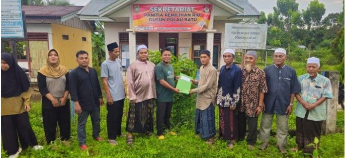 Arkan Hayat Resmi Daftar Calon Rio Pulau Batu, Dapat Dukungan Luas Masyarakat