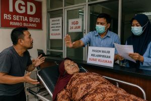 Diduga Tak Layani Pasien Darurat, RS Setia Budi Disebut Utamakan Surat Rujukan