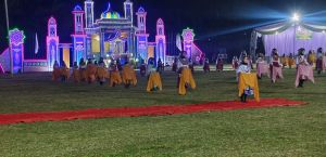 86 Siswa SDN 37/VIII Teluk Rendah Pasar Tampil Memukau di Pembukaan MTQ Tebo Ilir