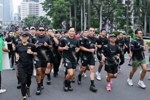 Ribuan Peserta CFD Jakarta Ikuti Lari Bersama Tim Ekspedisi Patriot