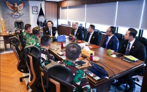 AHY Terima Kunjungan Pangkostrad, Bahas Strategi Pertahanan dan Pembangunan Nasional