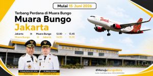 Rute Penerbangan Muara Bungo–Jakarta Kembali Dibuka, Mulai Beroperasi 15 Juni 2026