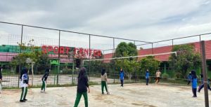 Pererat Silaturahmi Antar Pelajar, MAN 1 dan MAN 2 Bungo Gelar Sparing Voli Persahabatan
