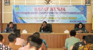 Wabup Tebo Pimpin Evaluasi dan Sinkronisasi Program Sempat Genting