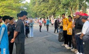 Bupati Merangin Lepas Kontingen Basket ke Minangkabau Cup se-Sumatra