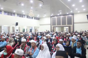 Disambut Wagub Sani, 443 Jamaah Haji Kloter BTH-21 Tiba di Jambi dengan Selamat