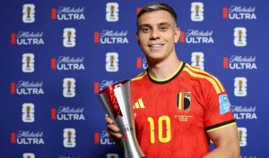 Trossard Bersinar, Dua Gol Antar Belgia ke Puncak Grup G dan Raih Gelar Pemain Terbaik