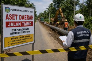 Bakeuda Tebo Masih Kaji Pinjam Pakai Jalan TMMD oleh PT Montd'Or, Izin Belum Diterbitkan