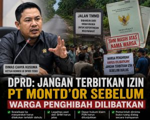 DPRD Desak Bakeuda Tebo Bereskan SHM Jalan TMMD, Izin Jalur Pipa PT Montd'Or Diminta Ditunda