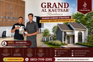 Grand Al Kautsar Residence Tawarkan Hunian Subsidi Strategis, Booking Sekarang Sebelum Unit Habis
