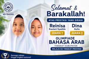 Dua Siswi SMA IT Ad-Dhuha Pelepat Ilir Raih Juara 1 dan 2 OBA, Siap Wakili Bungo ke Tingkat Provinsi
