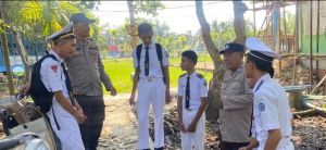 Polisi Edukasi Pelajar di Tanjab Barat, Ingatkan Bahaya Geng Motor hingga Balap Liar