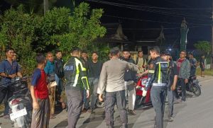 Respons Cepat SPKT Polres Tanjab Barat Tangani Kecelakaan di Jalan Sumatra