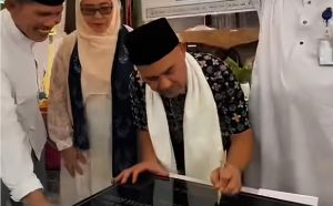 Bupati Dedy Putra Hadiri Penandatanganan Prasasti Gedung SMP IT Al-Akhyar Muara Bungo