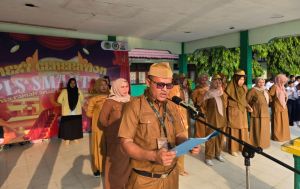 Upacara Perdana Tandai Awal Semester Baru dan Pembukaan MPLS di SMAN 1 Sarolangun