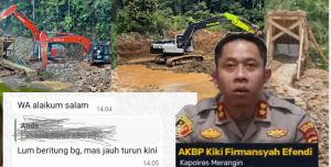 Kapolres Merangin Selidiki Dugaan Oknum P3K SD 94 Terlibat PETI