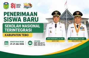 Pendaftaran Sekolah Nasional Terintegrasi di Tebo Resmi Dibuka, Simak Jadwal dan Syaratnya