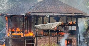 Rumah Warga di Bungo Ludes Terbakar saat Ditinggal Menyadap Karet, Rugi Rp300 Juta