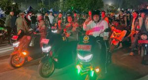 Kemas Faried Pimpin Patroli Malam, Geng Motor dan Pelaku Kejahatan Jadi Sasaran
