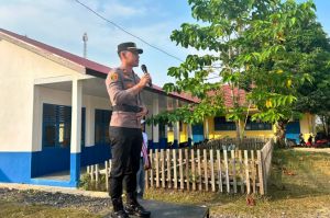 Kapolsek Muko Muko Bathin VII Ingatkan Pelajar Bahaya Narkoba, Balap Liar, dan Kenakalan Remaja
