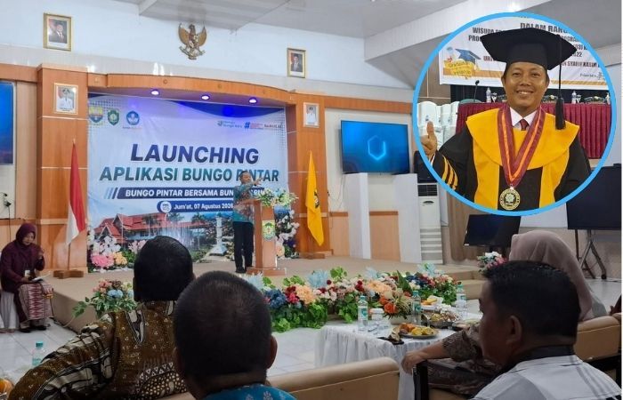 Wamendikdasmen Resmikan Aplikasi Bungo Pintar, Dr. Mukhlisin Dukung Transformasi Pendidikan