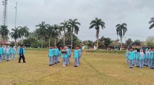 Jelang HUT RI ke-81, TNI-Polri Intensif Latih 45 Anggota Paskibra Kecamatan Rimbo Bujang