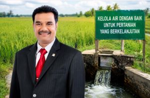 Hadapi Musim Kemarau, SAH Ingatkan Petani Jaga Ketersediaan Air
