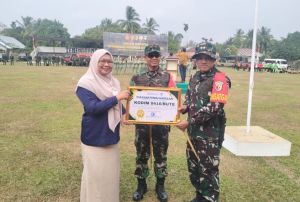 Bantu Jaminan Kesehatan Warga, Kodim 0416/Bute Raih Penghargaan BPJS
