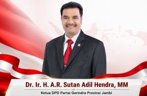 SAH Minta Fraksi Gerindra se-Jambi Semarakkan HUT ke-81 RI