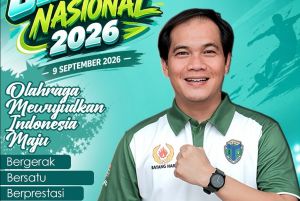 Haornas ke-43, KONI Batang Hari Dorong Gerakan Olahraga hingga Akar Rumput