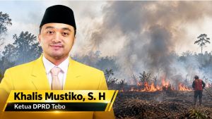 ISPU Tebo Tembus 220, Ketua DPRD Imbau Warga Waspadai Dampak Kabut Asap