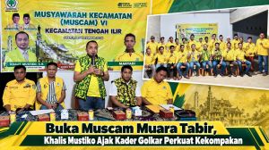 Khalis Mustiko Bakar Semangat Kader Golkar Muara Tabir: Kompak dan Menang Bersama!